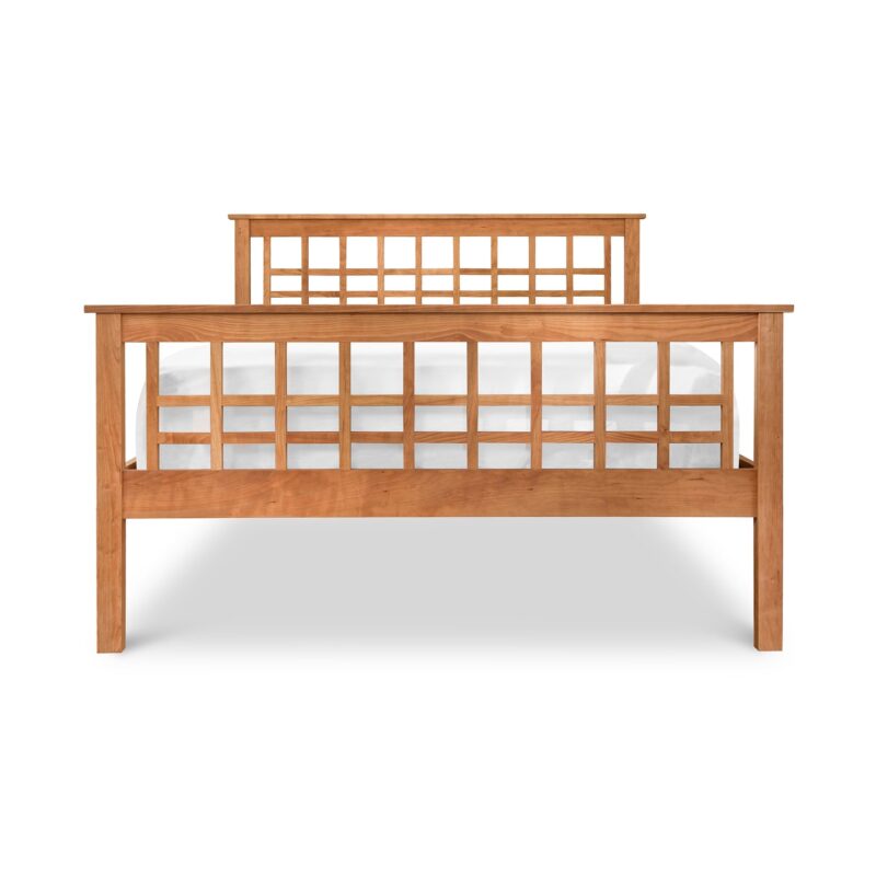 Modern Craftsman High Footboard Bed