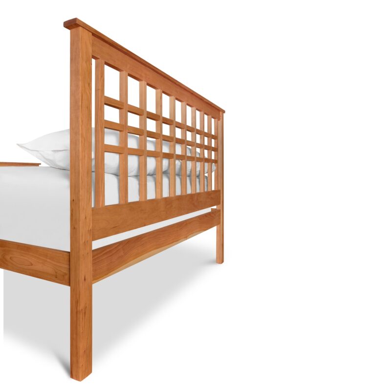 Modern Craftsman High Footboard Bed