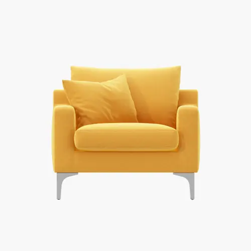 Modern Yellow Single Sofa