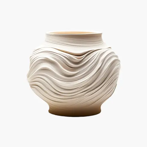 Irregular Design Ceramic Vase