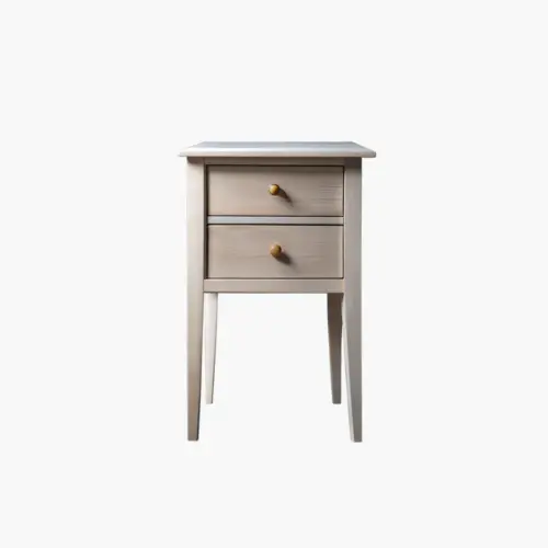 French Grey End Table