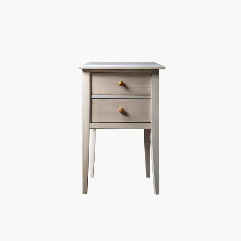French Grey End Table