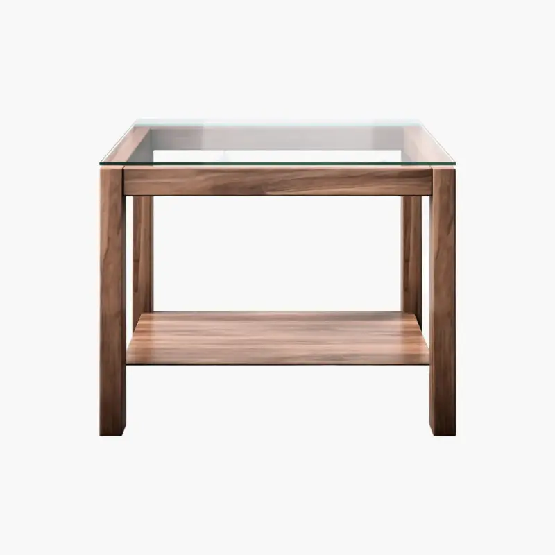 Wood Coffee Table Square